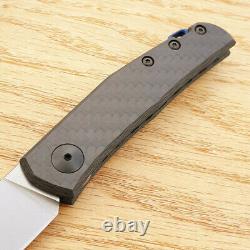 Zero Tolerance Model 0235 Folding Knife 2.60 CPM-20CV Steel Blade Carbon Fiber