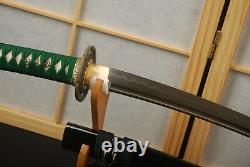 20'' Mini Katana Clay Tempered Polded T10 Tanto Japonais Samurai Court Epée Nouveau