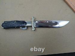 2002 Msa Marbles Custom Shop Folding Safety Hunting Knife 2002 Menthe Dans La Boîte