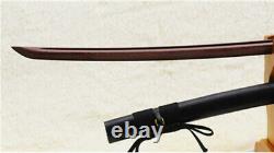 53 Acier Plié Nodachi Odachi Japonais Long Sword Reddish Black Blade Sharp