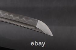 Acier Plié Japonais Katana Sword Clay Tempered High Carbon Steel Full Tang