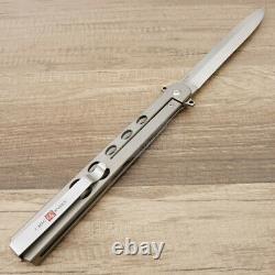 Al Mar Slimline Quicksilver Couteau Pliant 5 D2 Outil Steel Blade Titanium Handle