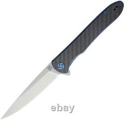 Artisan Cutlery Shark Folding Knife 4 S35vn Poignée En Fibre De Carbone À Lame Inoxydable