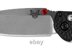 Banc Made 565-1 Mini Freek Drop-point Blade Premium Couteau Pliant Pour Petit Cadre