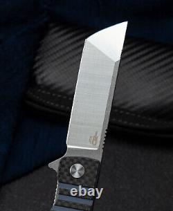 Bestech Couteaux Titan Liner Pliant Couteau 2.95 154cm Lame D'acier G10/fibre De Carbone