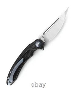 Bestech Irida Liner Couteau Pliant 3.88 154cm Lame D'acier Carbon F/ G10 Poignée