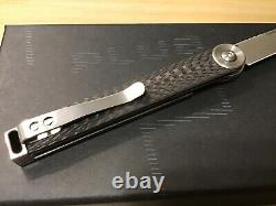 Boker Plus Kaizen, modèle 01BO383, fibre de carbone, S35VN, revendeur agréé