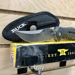 Buck Couteaux 415 Kalinga Pro Couteau Noir Nouveau Avec Porte-monnaie