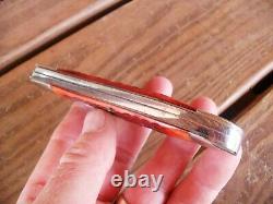 Case XX 6265 Sab Grand Couteau Pliant Hunter Red Bone XX Era 1940-1964 Joli