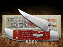 Case XX Kickstart MID Pliing Hunter Knife Red Bone CV Couteaux De Poche 07003