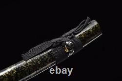 Clay D'épée De Tanto Japonais Fabriqué À La Main 1095 Acier Au Carbone Dague Pleine Tang