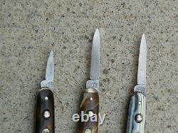 Couteau De Poche Pliant Vintage Schrade Cut Co 3 Couteau Groupe Presto