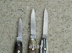 Couteau De Poche Pliant Vintage Schrade Cut Co 3 Couteau Groupe Presto