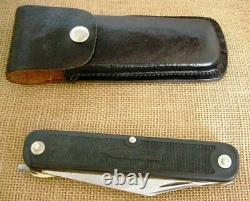 Couteau Et Scie À Pliage Coleman Western 2 Blade, Vintage, Usa, 1987