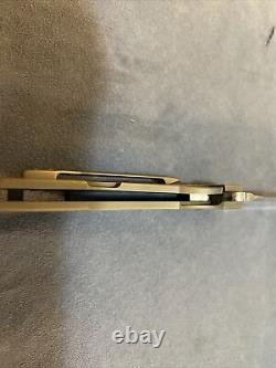 Couteau Personnalisé Jaco De Kock Pl1-mini. Lisse Comme La Pluie