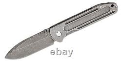 Couteau Pliant Boker Plus Evade 3.48 Poignée En Inox De La Lame De Drop En Acier D2