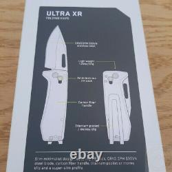Couteau Pliant Sog Ultra Xr 2.88 Cpm S35vn Poignée En Fibre De Carbone