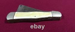 Couteau Pliant Ultra Rare Colonial Vintage Cleaver 2 Lame