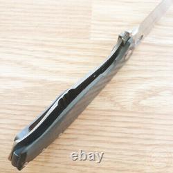 Couteau Pliant Viper Fortis 3.5 M390 Lame D'acier Fibre De Carbone / Poignée De Titane