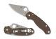 Couteau Spyderco Para 3 Sprint Run C223gpbn15v G-10 Marron Cpm 15v Couteaux De Poche