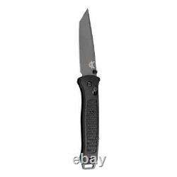 Couteau de poche Benchmade Knives Bailout 537GY en Grivory noir et acier CPM-3V gris