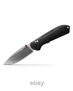 Couteau de poche Benchmade Knives Freek 560-03 en fibre de carbone CPM-S90V en acier inoxydable