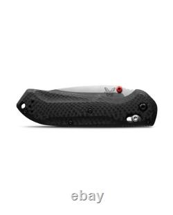 Couteau de poche Benchmade Knives Freek 560-03 en fibre de carbone CPM-S90V en acier inoxydable