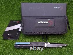 Couteau de poche pliant Boker Plus IcePick Dagger 3.23 EDC, lame VG-10 01BO199