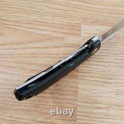 Couteau pliant Astio Begg Knives avec lame en acier D2 de 3,5 pouces et manche en G10/acier inoxydable