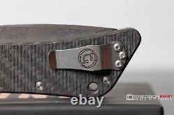 Couteau pliant Bad Monkey de Southern Grind de Zac Brown, en fibre de carbone, lame Tanto