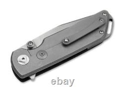 Couteau pliant Boker Sherman EDC avec manche en fibre de carbone noir et lame lisse MagnaCut 110665