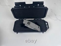 Couteau pliant Midgards-Messer MM016 Shield Sights LNIB Ti Frame AMAZING