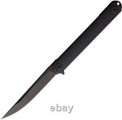 Couteau pliant Spartan Blades Nemec Linerlock avec manche en fibre de carbone S35VN SFBL12CF