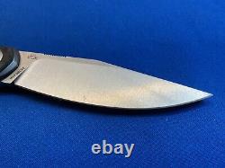 Couteau pliant Viper Knives Belone M390 Voxnaes en fibre de carbone/titane doré d'Italie