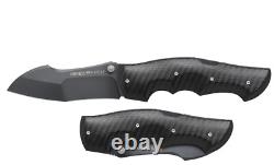 Couteau pliant Viper Rhino 1 avec lame en acier Uddeholm Elmax de 4,5 pouces et manche en fibre de carbone