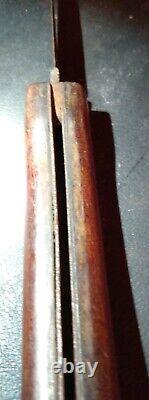 Couteau vintage ACE OF SPADES de Friedr Herder Abr. Sohn Solingen Allemagne des années 1800