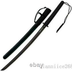 Damas Acier Plié Noir Full Japonais Sword Samourai Poignée Katana Fabriquée