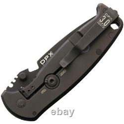 Dpx Gear Milspec 3.0 Hest Framelock Black G10 Pliant Serré Niolox Couteau 202