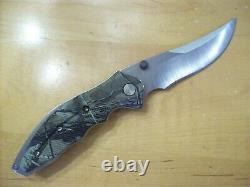 Edition Limitée Buck Knife 415 Pliage Kalinga Pro / Camo Handle Gem Mint Nouveau
