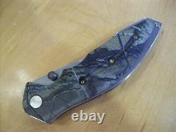 Edition Limitée Buck Knife 415 Pliage Kalinga Pro / Camo Handle Gem Mint Nouveau