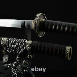 Entièrement Fait À La Main Véritable Japonais Samurai Sword Tachi Sword Katana Plié Carbone
