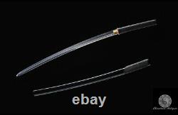 Épée Acier Plié T10 Acier Honsanmai Kobuse Jihada Forged Kogarasu Maru #750