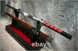 Épée Chinoise De Haute Qualité Han Jian Polded Steel Sharp Blade #4459