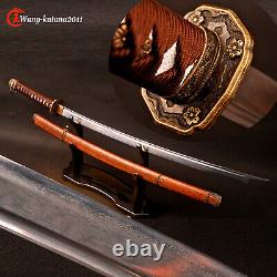 Épée de sabre militaire officielle 98Official Saber Gunto japonais aiguisée Katana de samouraï en acier plié