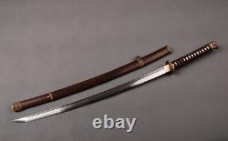 Épée de sabre militaire officielle 98Official Saber Gunto japonais aiguisée Katana de samouraï en acier plié