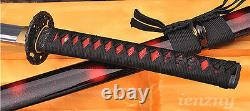 Fabriqué À La Main Japonais Samurai Katana Full Tang Sword Damas Plié Acier Sharp