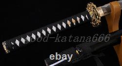Forge À Main Japonais Samurai Sword Katana Acier Haute Carbone Full Tang Blade Sharp