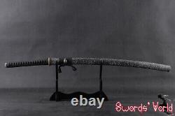 Full Tang Sharp Blade Japonais Samurai Katana Sword Plié 1060 Acier Au Carbone