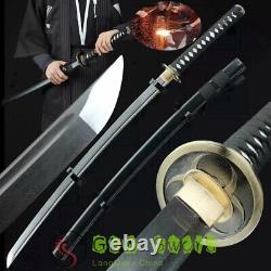 Glw Sword Real Handmade Japonais Katana Samurai Sword Damas Steel Sharp Blade