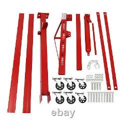 Grue pliante de 2 tonnes pour moteur, élévateur de cerises, grue d'atelier, levage neuf 2T/4409 livres US